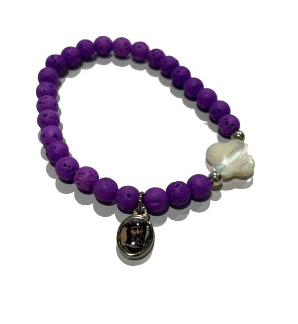 Pulsera Elástica Violeta