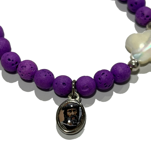 Pulsera Elástica Violeta - Imagen 2